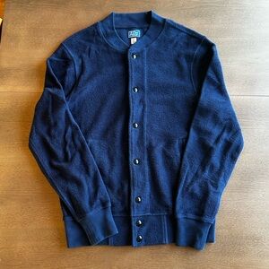 J. Crew cotton varsity style jacket